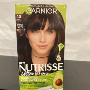 Garnier Nutrisse Nourishing Ultra Hair color Dark Brown                     G-40